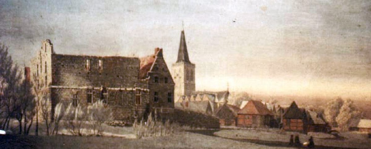 0854 Burg Altona - Gemälde