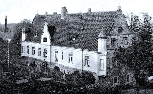 Bild 413 - Burg Altena Westflügel 1903