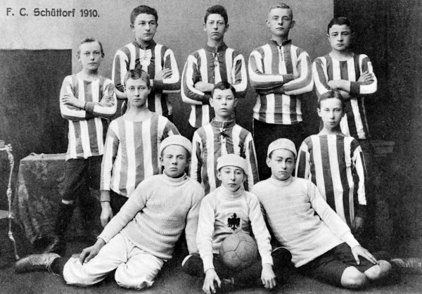 Fußballjugend des FC 09 um 1910